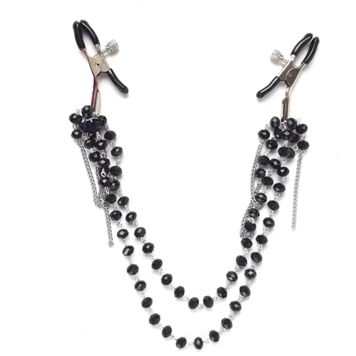 Зажимы для сосков Art of Sex Nipple clamps Sexy Jewelry Black