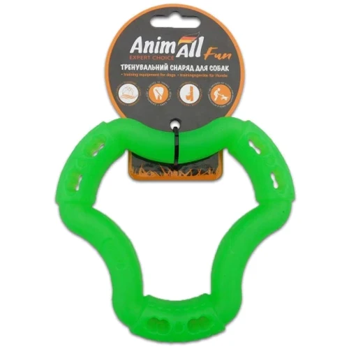 Игрушка AnimAll Fun кольцо 6 сторон 15 см зеленое (АФ 88215)