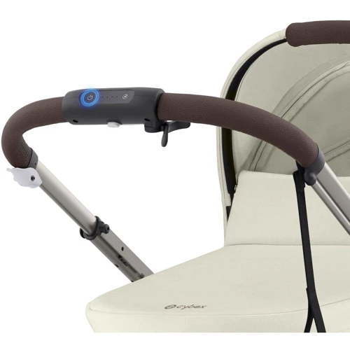 Прогулочная коляска Cybex eGazelle S TPE Seashell Beige с электродвигателем и функцией укачивания (524000541): Возможность установки люльки опция