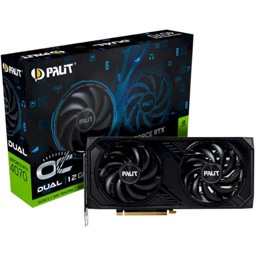 Видеокарта Palit GeForce RTX 4070 Dual OC (NED4070S19K9-1047D)