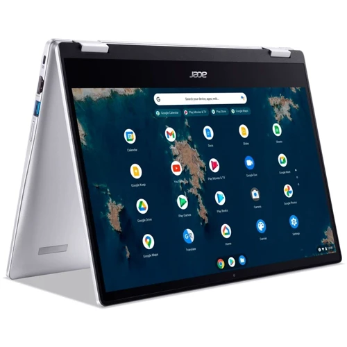 Ноутбук Acer Chromebook Spin CP314-1HN (NX.AZ3EU.001) UA: Объем накопителя 128 ГБ (SSD)