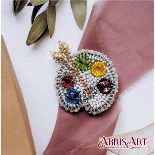 Abrisart AD-023 Набір для вишивки бісером прикраси Палітра