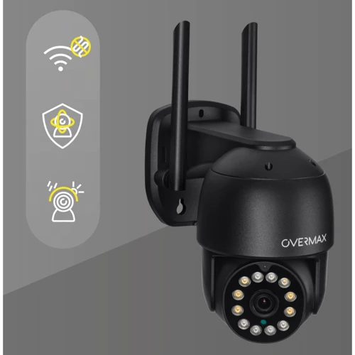 IP-камера видеонаблюдения Overmax Camspot 4.95 2.5K WiFi 4x ZOOM Anthracite: Производитель OVERMAX