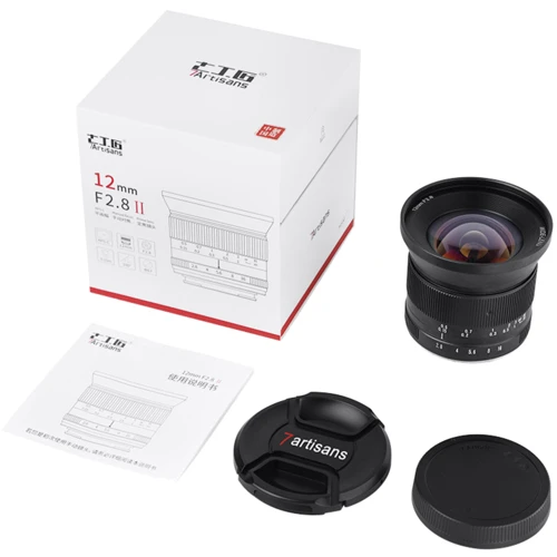 Объектив для фотоаппарата 7Artisans 12mm f2.8 Mark II M4/3 (Panasonic Olympus): Диаметр резьбы для светофильтра Нет