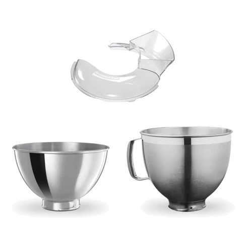 Кухонный комбайн KitchenAid Artisan 5KSM185PSEFT: Объем чаши 3 л, 4.8 л