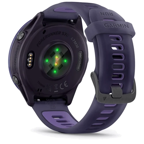 Смарт-часы Garmin Forerunner 570 47mm Indigo Aluminium with Translucent Imperial Purple/Indigo Band (010-02971-02): Стандарт защиты 5 ATM