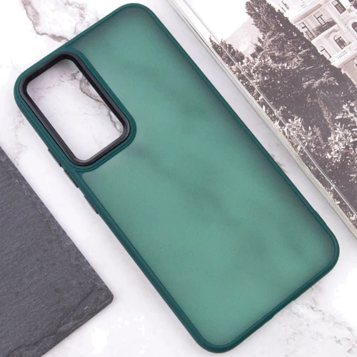 Чехол для телефонов Epik TPU+PC Lyon Frosted Case Green for Samsung A155 Galaxy A15 4G / A156 Galaxy A15 5G: Тип накладка на заднюю часть