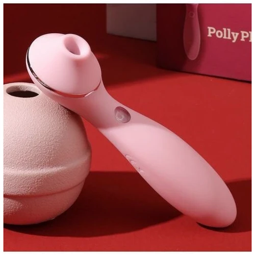 Вакуумный вибратор KisToy Polly Plus Pink
