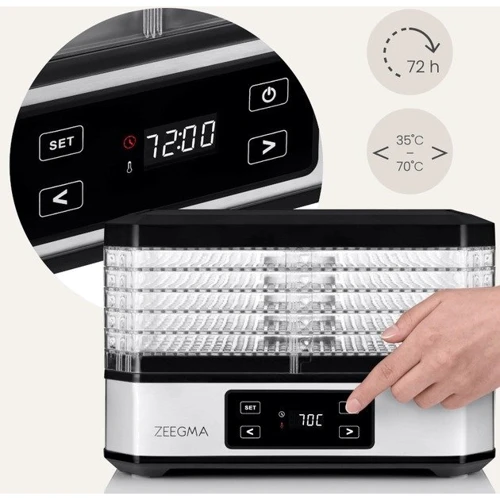 Сушарка для фруктів та овочів Zeegma Dry Chef Silver фото 11