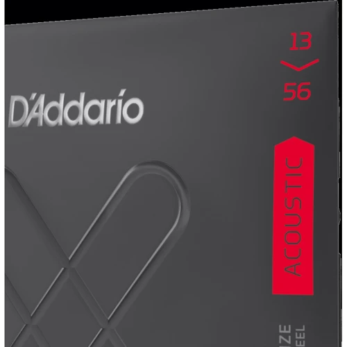 Струна для гитар Комплект струн D'addario XTABR1356 XT 80/20 Bronze Medium (13-56): Материал Бронза