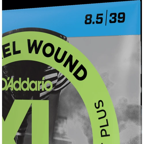 Струна для гітар Струни D'ADDARIO EXL130+ XL NICKEL WOUND EXTRA SUPER LIGHT PLUS (08.5-39): В комплекті Набір з 6 струн