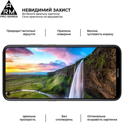 Аксессуар для смартфона ArmorStandart Tempered Glass Pro Black for Nokia 3.4 (ARM59580) фото 6