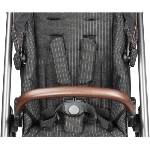 Коляска Peg-Perego Veloce 500 2 в 1 Вишукано-коричневий зі смужкою (PACK-VEL2100000003): Кількість блоків 2