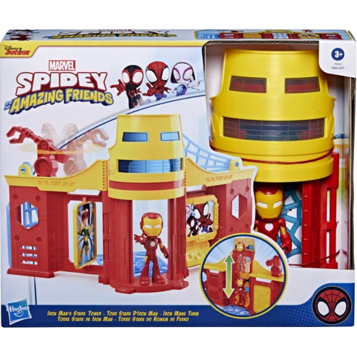 Набор HASBRO Spidey and His Amazing Friends SPD Игровая площадка Спайди F9351 SAF SPIDEY PLAYGROUND SCENE PLAYSET (F8842_F9351)