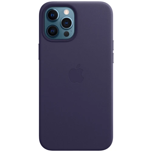 

Apple Leather Case with MagSafe Deep Violet (MJYT3) for iPhone 12 Pro Max