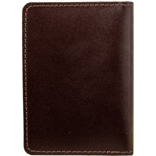 Женская обложка для документов DNK Leather темно-коричневая (DNK-minidoc-R-colF): Пол Женский