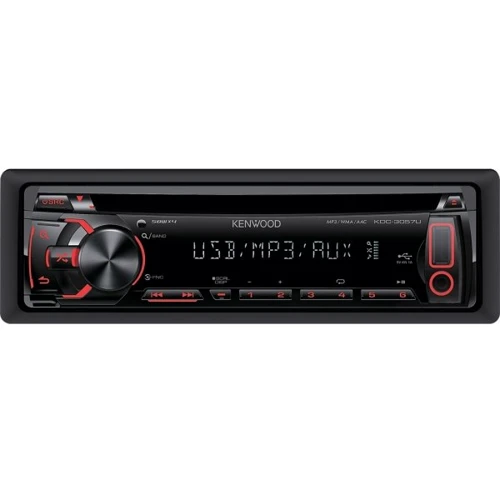 Kenwood KMM-3057UR: Дисплей Флуоресцентный (FL) дисплей, 13 сегментов х 11 символов