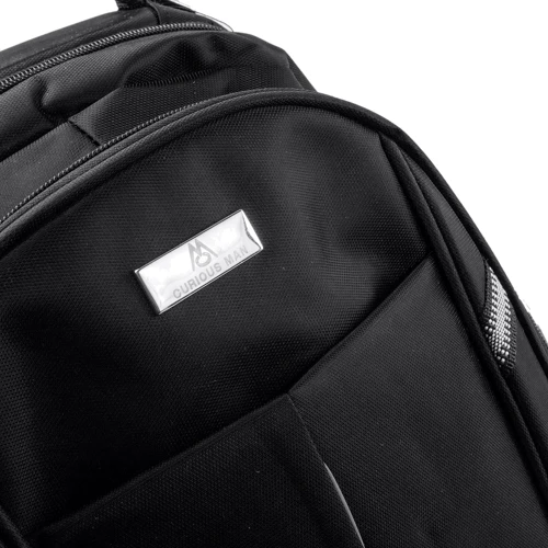 Чоловік рюкзак Valiria Fashion чорний (3DETAB86-20-2): Матеріал Текстиль