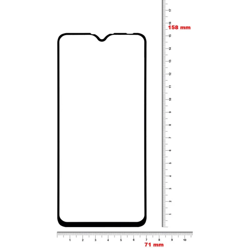 Аксессуар для смартфона BeCover Tempered Glass Black for ZTE Blade A7s 2020 (706010)