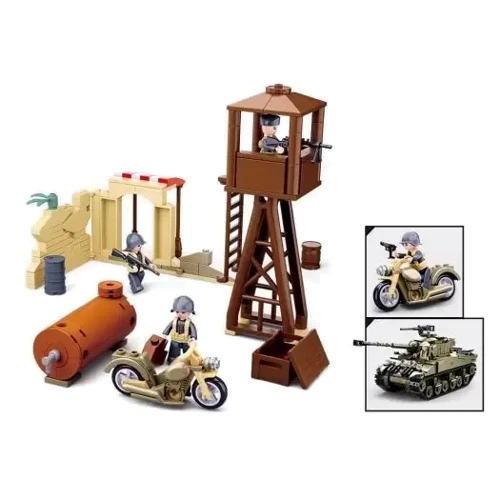 Конструктор Sluban Армия Захват базы (M38-B0713): Количество деталей, шт. 790