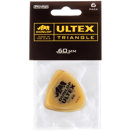 Медіатор Набір медіаторів DUNLOP ULTEX TRIANGLE PICK .60MM: Форма медіатора Flow Picks