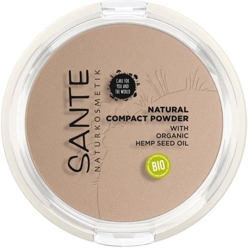 Sante Natural Compact Powder БИО-Пудра компактная №2 Neutral Beige 9g