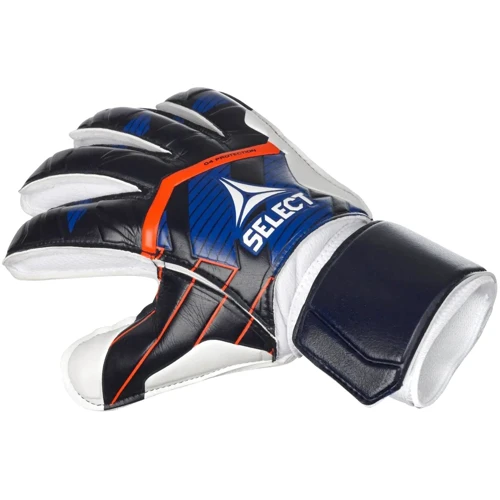 Перчатки вратарские Select GOALKEEPER GLOVES 04PROTECTION v24 синий, белый Дет 6 (16,5 см) (601041-202) фото 1