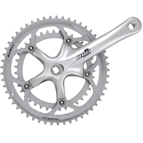 Шатун SUN RACE R83 42/52T L170мм серебро (CHW-B8-01)