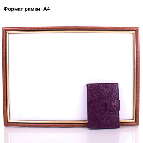Жіноча візитниця Canpellini фіолетова (SHI050-7FL) фото 7