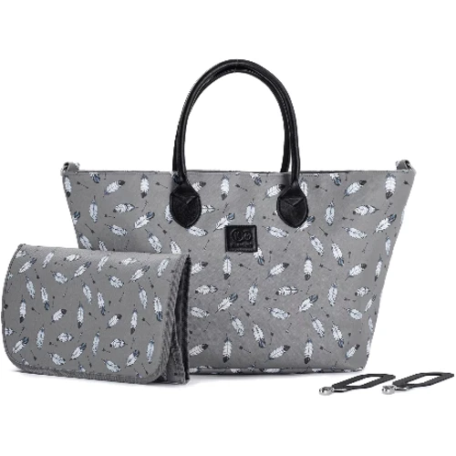 Універсальна коляска 2 в 1 Kinderkraft Prime Gray + MommyBag (KKWPRIMGRMB200) фото 12