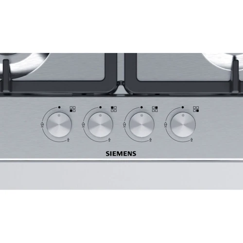 Варильна поверхня газова Siemens EG6B5PO90R: Розташування панелі спереду