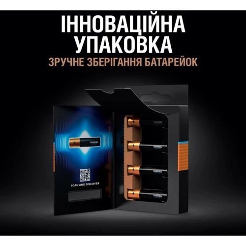 Duracell AAA bat Alkaline 8шт Optimum (5015602) фото 4