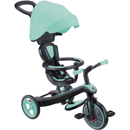Велосипед детский Globber Explorer Trike 4в1 Deluxe Play мятный (634-206)