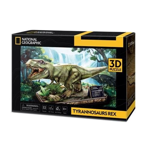 3D пазл CubicFun National Geographic Dino Тиранозавр Рекс (DS1051h): Вид Флора і фауна