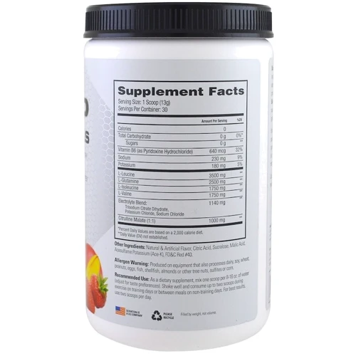 Аминокислота для спорта Scivation Xtend BCAAs 393 g /30 servings/ Strawberry Mango: Тип BCAA