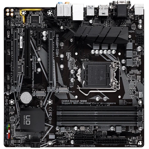 GIGABYTE B460M D3H: Оперативна пам'ять 4xDDR4 2933 МГц, до 128 ГБ