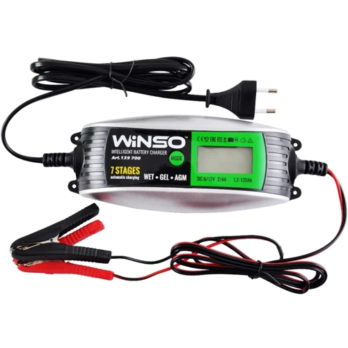 Интеллектуальное зарядное устройство Winso 139700: Тип Интеллектуальное зарядное устройство