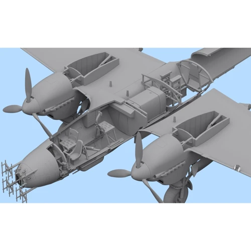 Німецький нічний винищувач Do 215B-5, WWII German Night Fighter (ICM72306): Тип моделі літак