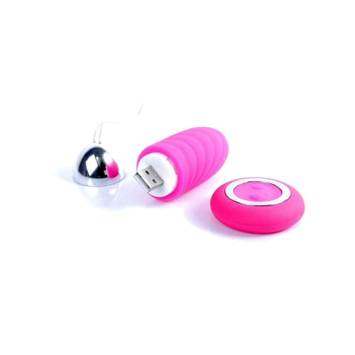 Виброяйцо с пультом ДУ - Remoted controller egg 0.2 USB Pink