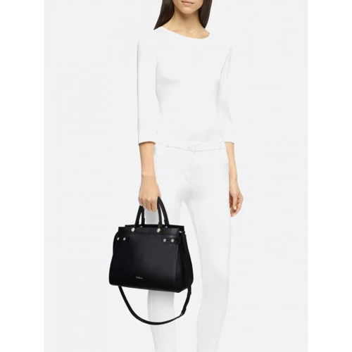 Женская сумка тоут Furla Lady M Tote черная (BAWC01LA.0029O6000): Тип Сумки