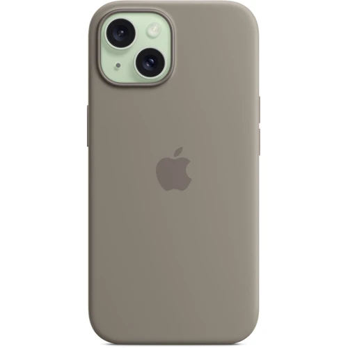 Чехол для iPhone Apple iPhone 15 Silicone Case with MagSafe - Clay (MXPG3ZM/A): Тип чехла накладка на заднюю часть
