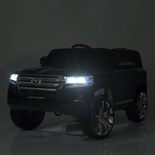 Дитячий електромобіль Bambi Racer Toyota Land Cruiser 200, чорний (JJ2022EBLR-2) фото 8