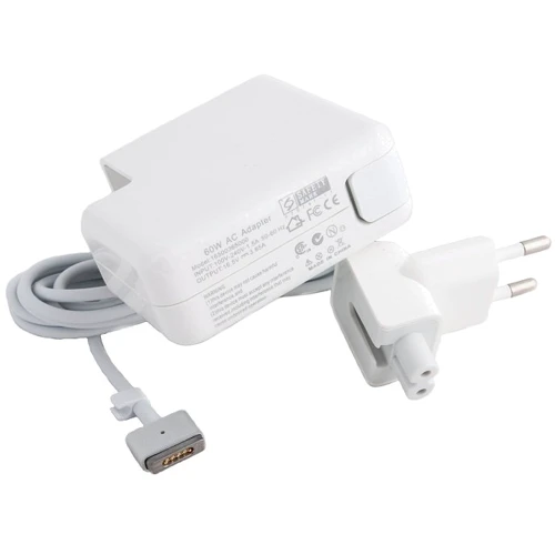 Зарядний пристрій PowerPlant  NoteBook Adapter for  APPLE 220V, 16.5V 60W 3.65A (MagSafe 2) (AP60KMAG2)