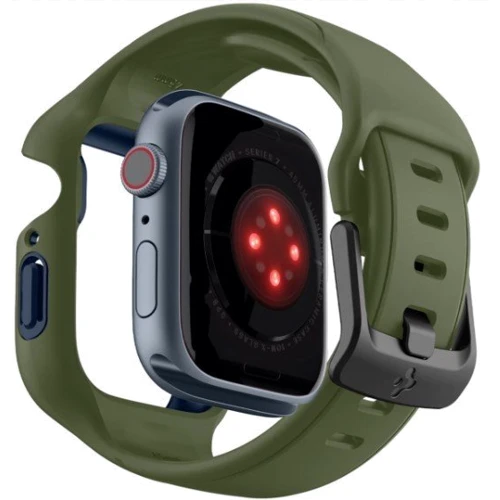 Аксессуар для Watch Spigen Liquid Air Pro Moss Green for Apple Watch 45mm (ACS04408): Тип аксессуара ремешок