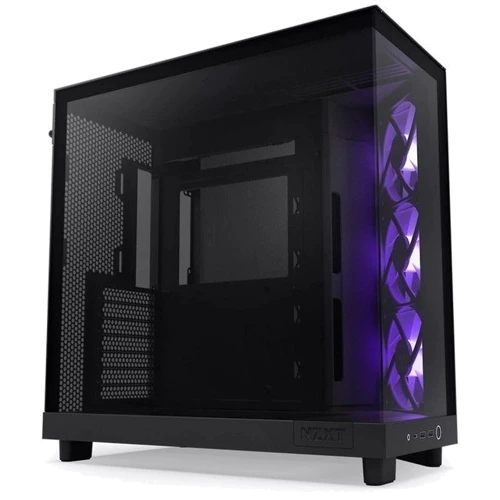 Корпус NZXT H6 Flow RGB All Black (CC-H61FB-R1): Форм-фактор материнської плати ATX / Micro-ATX / Mini-ITX