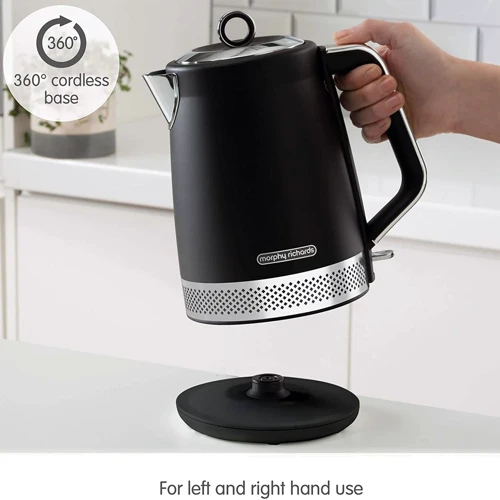 Электрочайник Morphy Richards Illuminated Jug 108020: Покрытие нагревательного элемента (материал) нержавеющая сталь
