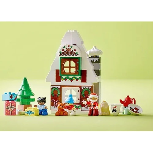 Конструктор LEGO DUPLO Пряничный домик Санты 50 деталей (10976) фото 12