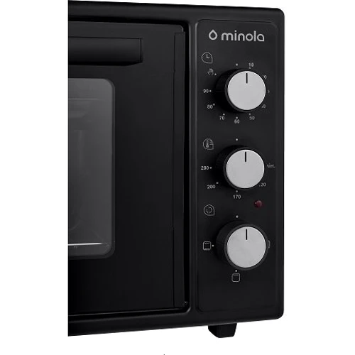 Електрична духовка настільна Minola FOE 4815 BL: Кількість режимів нагріву (роботи) 3