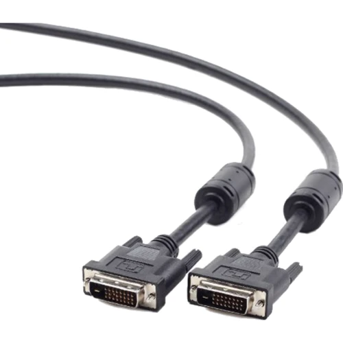 Кабель и переходник Cablexpert DVI - DVI (M/M) Dual link 3 м (CC-DVI2-BK-10): Тип кабель