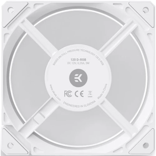 Кулер EKWB EK-Loop Fan FPT 120 D-RGB White (3831109898048): Тип вентилятор